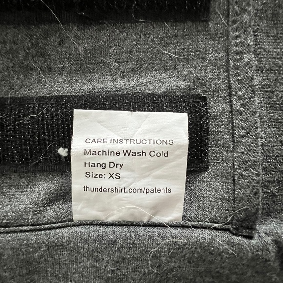 ThunderShirt for Dogs heather grey sz -XS 8-14Lbs - Picture 5 of 13